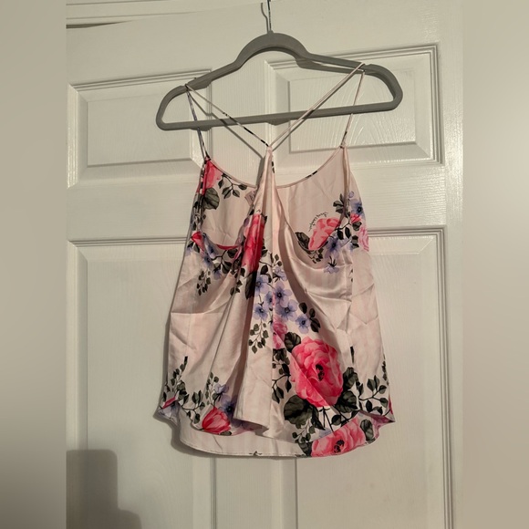 Victoria's Secret Floral Pajama Set with Pink and Blue 3 piece set - Picture 6 of 8
